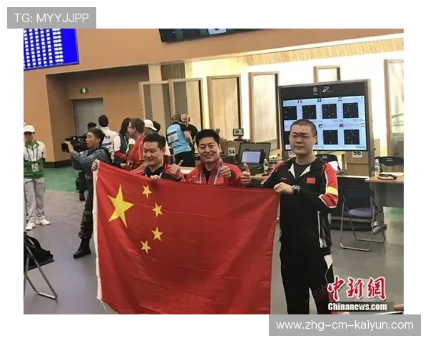射击毫厘之间，金牌握在手中